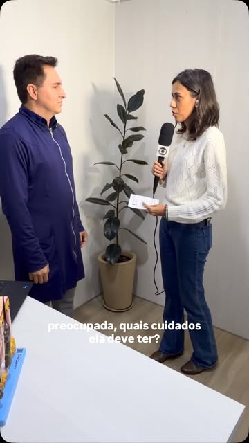 Hoje tive a oportunidade de fala sobre queda capilar e o cuidado com falsas promessas para recuperaç