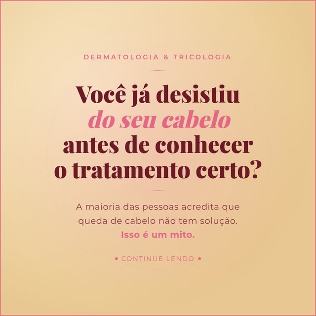 Queda de cabelo tem solução — e ela pode ser sem cirurgia

Você já ouviu que perder cabelo é inevitá