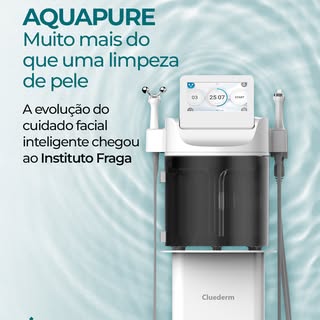 Apresentamos a mais nova tecnologia do Instituto Fraga: o sistema facial inteligente AQUAPURE. ✨

Es