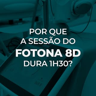 Você sabe por que o protocolo Fotona 8D dura, em média, 1 hora e meia? Porque o estímulo profundo de
