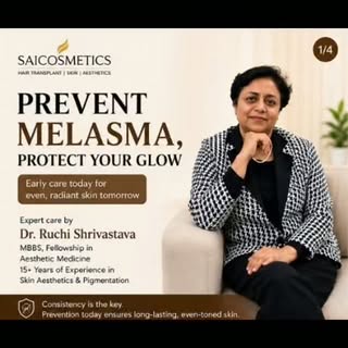 Melasma is a common pigmentation disorder, especially in **Fitzpatrick Skin Types III & IV**. The go