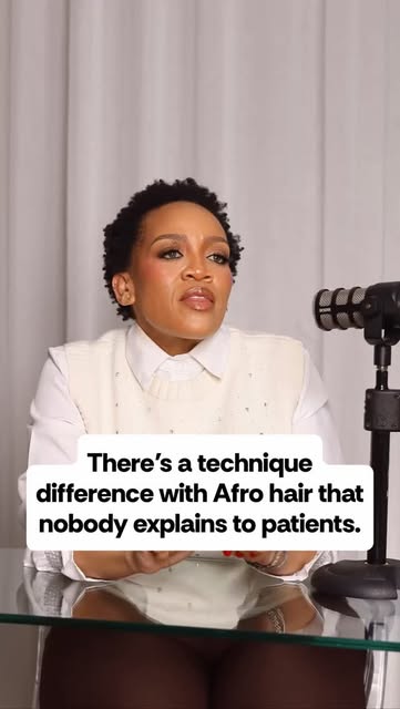 Afro-textured hair needs precision. The way our follicles curve means technique matters more than yo