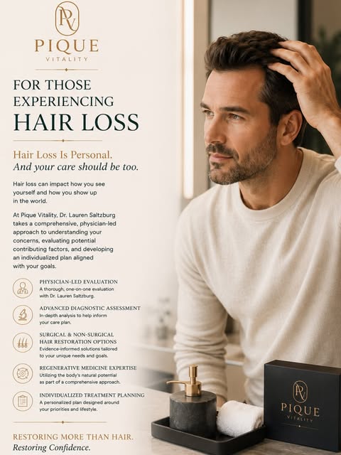 Hair loss can be easy to hide from everyone else.
But it’s a lot harder to ignore when you see it yo