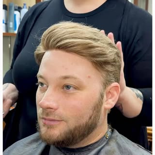 A natural look, a fresh cut, and confidence to match.

This men’s hair system at Jernigan’s Hair Rep