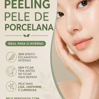 💚 Pacote com 3 sessões: ✔️ Peeling de Diamante (limpeza profunda da pele) ✔️ Peeling Pele de Porcel