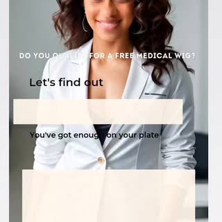 ✨Did you know you could qualify for a FREE medical wig?✨
If you or someone you love is experiencing 