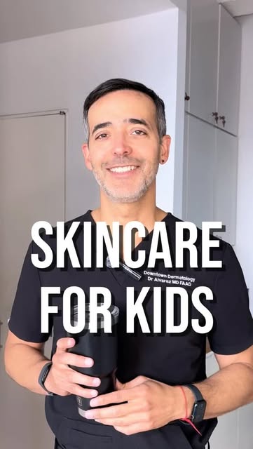 Parents, listen up! Here are Dr. Alvarez' top tips for keeping your kids' skin happy and healthy all