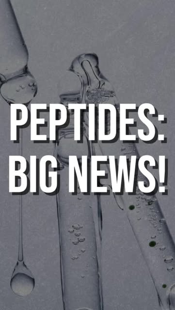 Big news in the world of peptides!✨

Have you ever used peptides?👇

#peptides #peptide #wellness #d