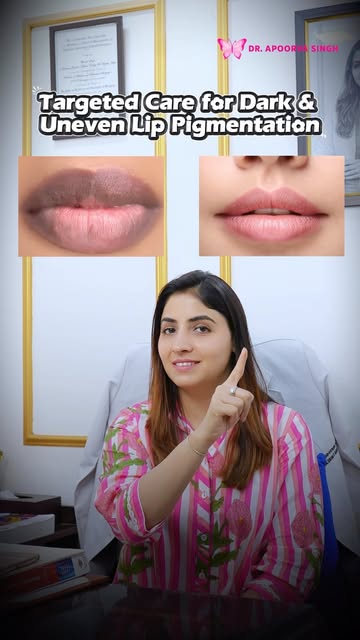 Dark lips? Let’s bring back their natural glow. ✨💗
Explore the right clinical treatment for even, h