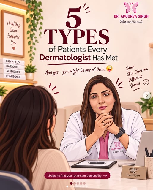 😂 Every dermatologist has met these 5 types of patients!

From DIY remedies to Google experts—we’ve