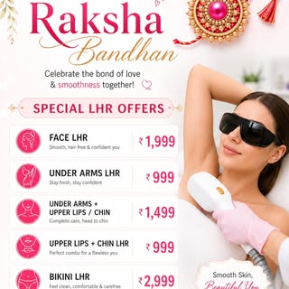 🎀✨ THIS RAKHI, CHOOSE YOUR GLOW! ✨🎀
Rakhi is all about love, celebrations & looking your best! 💖
