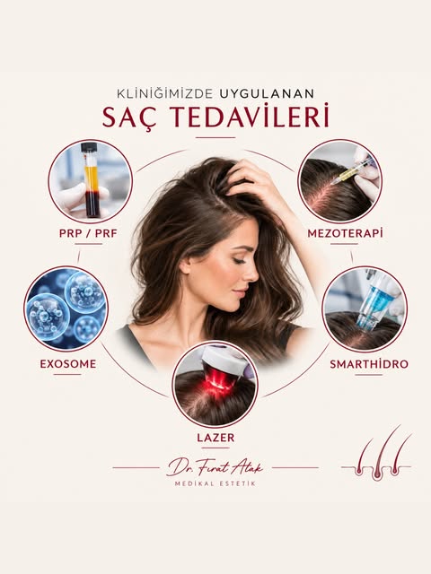 #saçdökülmesi #prp #mezoterapi #exosome