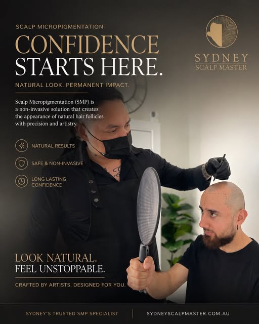 🚨 THINNING HAIR? RECEDING HAIRLINE? READ THIS.

Scalp Micropigmentation (SMP) is designed to create