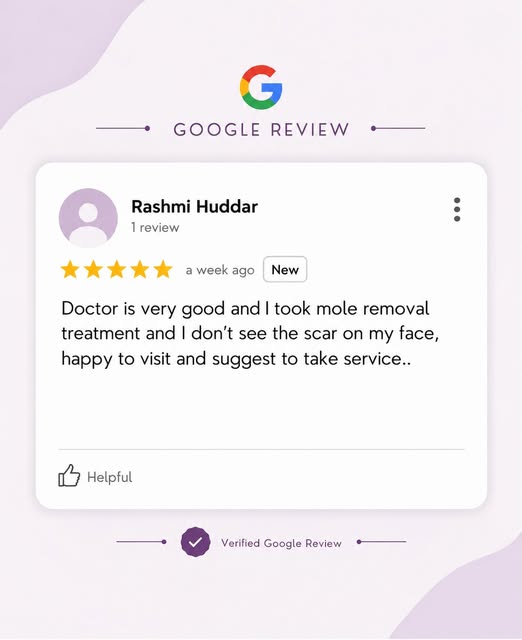 Real results, happy experiences, and reviews that mean the most. ✨

Thank you, Rashmi, for trusting 