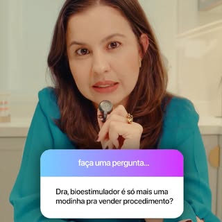 “Biostimulador é moda?” Essa é uma das perguntas que mais recebo.

E não, não é. Os bioestimuladores