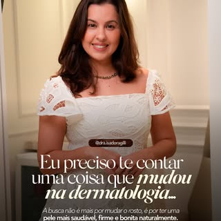 Posso te contar uma coisa?
Por muito tempo, a estética ficou associada a mudar traços, preencher vol