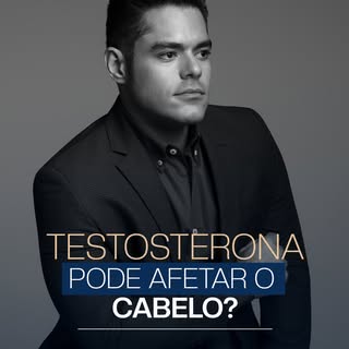 Testosterona alta não é sinônimo de calvície. 🧬

Quem determina se você vai perder cabelo é a genét