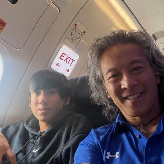 Boys trip to Vegas for F1, golf, steak and Fireworks. 🙏🏽
