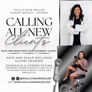 🌟 Meet Alexis Baxter! 🌟 Phillyhairhealer.com 

I'm Alexis Baxter, a PA State Board Licensed Cosmet