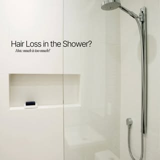 How much hair loss is too much in the shower? Seeing a few strands go down the drain is normal—but i