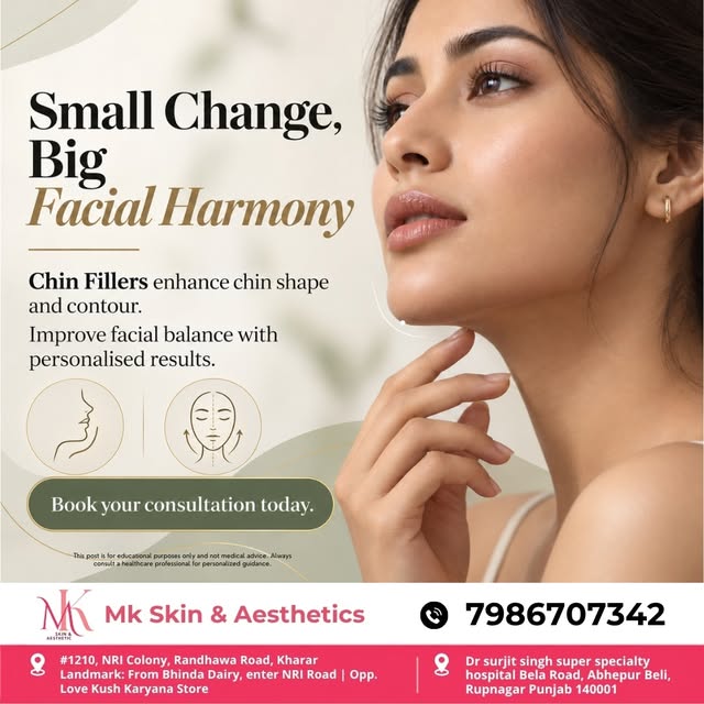 Chin fillers help improve chin contour and facial harmony with personalised results. This non-surgic