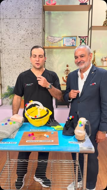 Estuvimos con el @dr.gustavo.carrizo y @drarosemena hablando sobre el hongo por contacto. 🦠✨

Es un