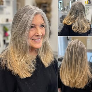 TGIF! With hair this gorgeous, who wouldn’t be stoked for weekend plans? Text us today for your cons