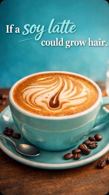 If Coffee could fix hair loss… We’d be fully booked at Starbucks… but real growth starts at the root