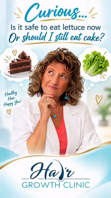 Big question: Does your diet affect hair loss? We can certainly enjoy that piece of cake, and frosti