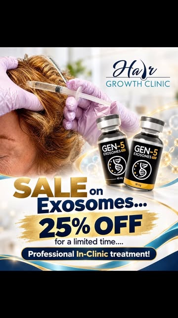 Exosomes….. the next level of hair loss technology treatment!!! WOW!!! Creating intracellular traffi