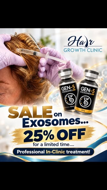 Exosomes….. the next level of hair loss technology treatment!!! WOW!!! Creating intracellular traffi