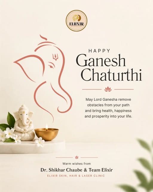 May lord Ganesha remove obstacles from your path and bring health happiness and prosperity into your