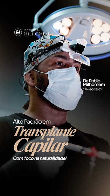 Transplante capilar não é para ser feito com qualquer um. O resultado fica com você por anos.

No In