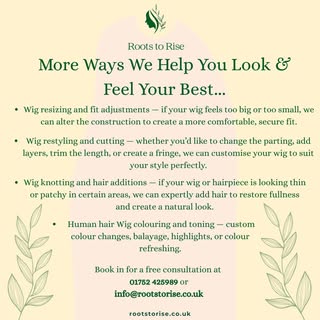 🌱Some other services you might not know we did here at Roots To Rise!...🌱

Call 01752 425989 or em