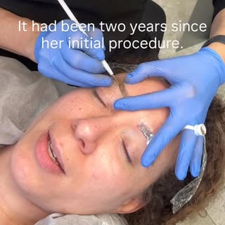 Bringing life back to your brows!

Permanent makeup is designed to age softly. Most clients return a