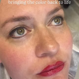 Five years later… and her eyeliner and lips were still beautifully visible.
This is exactly why touc