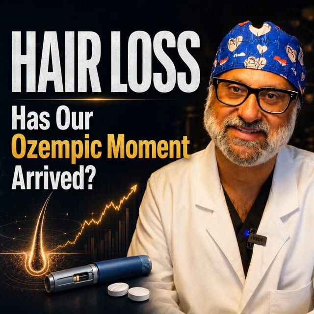 Is hair loss currently experiencing its Ozempic moment?

Watch the recent video on recent breakthrou