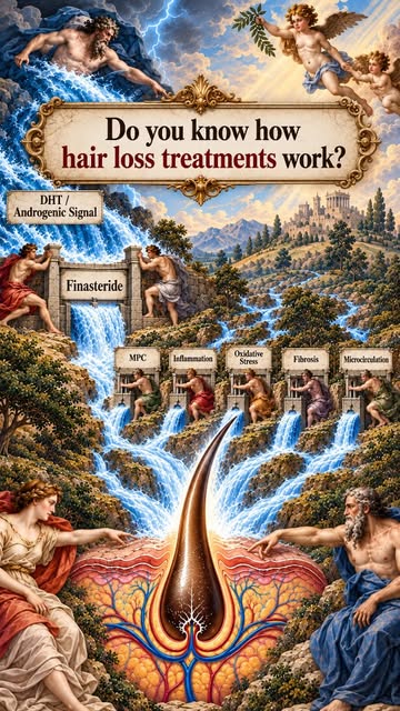 Hair loss is not controlled by just one switch.

For decades, we have targeted the biggest driver in