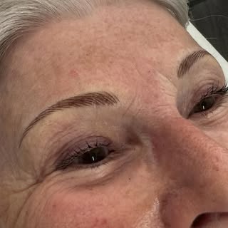 Amazing brows at any age 😍 the difference a well place brow can make is incredible.. at least 10yrs