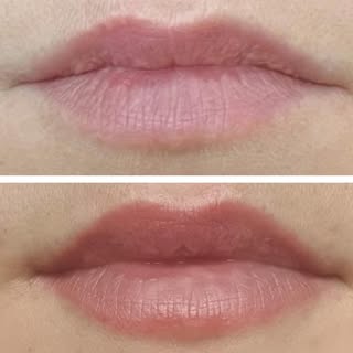 Beautiful HEALED results after one session, a natural colour to redefine and even out the lips 😍😍�