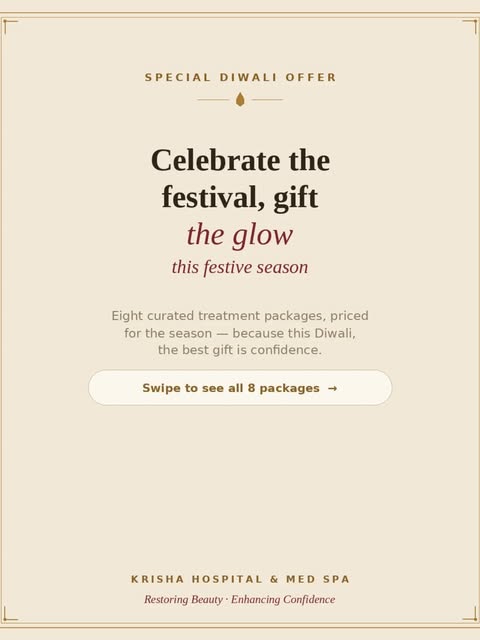 YOUR FESTIVE GLOW-UP STARTS HERE! ✨

This festival season, treat yourself to the transformation you’