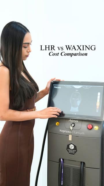 Waxing seems cheaper than Laser. Until you do the math. 🧮

Save money, time, pain, and ingrown hair