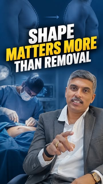 Gynecomastia surgery is not just about removing excess fat or glandular tissue — it’s about creating
