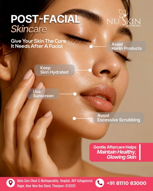 A facial is just the beginning—your skin needs the right aftercare to maintain that fresh, healthy g