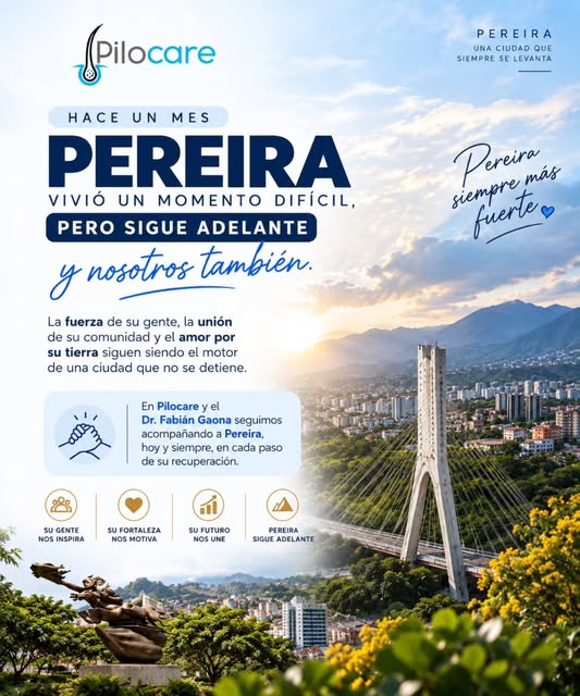 💙 Hace un mes, Pereira vivió un momento que puso a prueba la fuerza de toda una ciudad.

Hoy querem