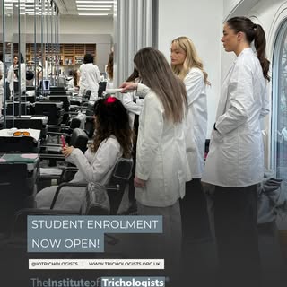Enrolment for trichology courses starting in September 2026 is now open! Join one of our free, onlin