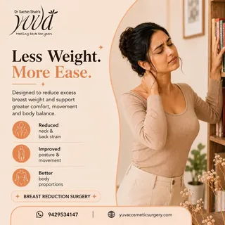 Experiencing discomfort from the weight of overly large breasts?

Breast reduction surgery is design