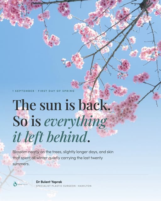 First day of spring means one thing on our end - it's the perfect time to actually look at your skin