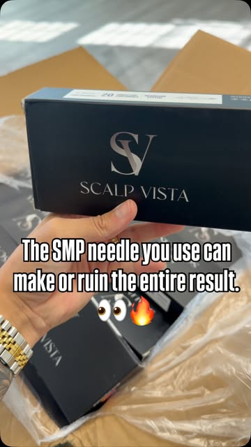 Scalp Vista needles deliver clean, precise impressions for softer, more natural-looking SMP results.