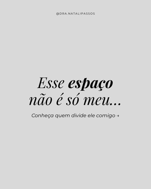 Eu estou amando compartilhar esses momentos e essa nova fase com vocês meninas! 🥺💖

#estetica #bio